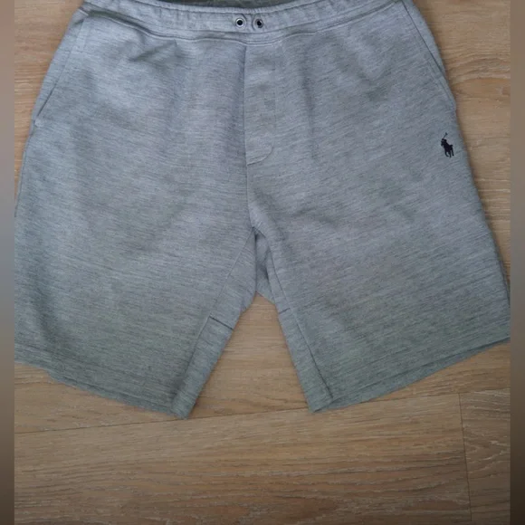 Polo Ralph Lauren Gray Men’s Double Knit Tech Shorts - Picture 3 of 6